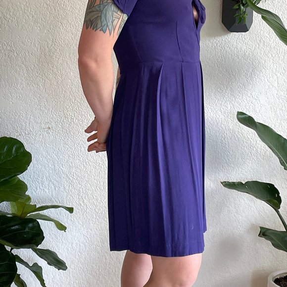 Kate Sylvester Purple Peep Dress - Picture 5 of 9